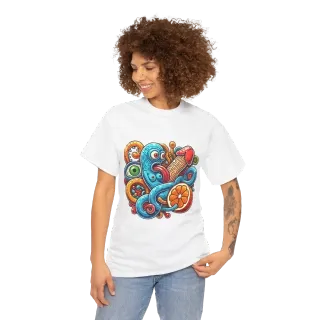 T-Shirt 026 Person 1 White